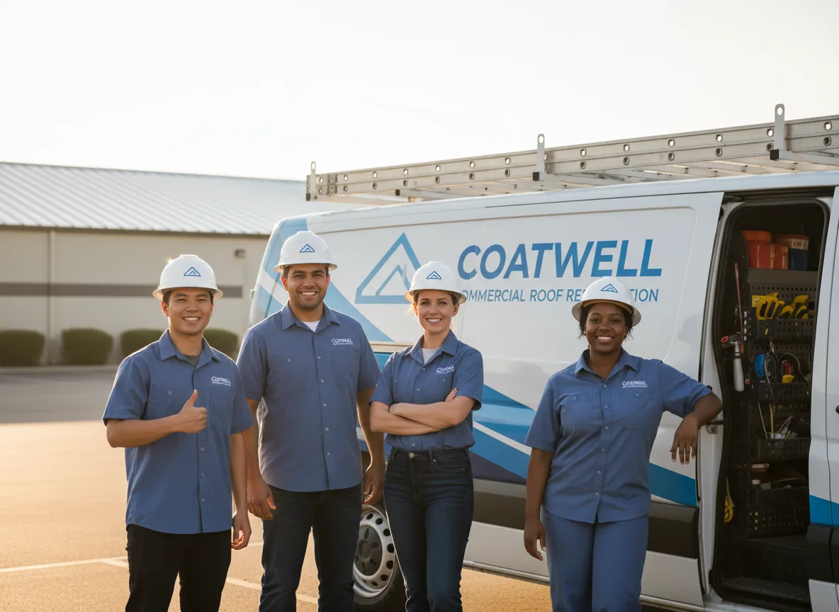 Commercial roof coating company in Enola, PA